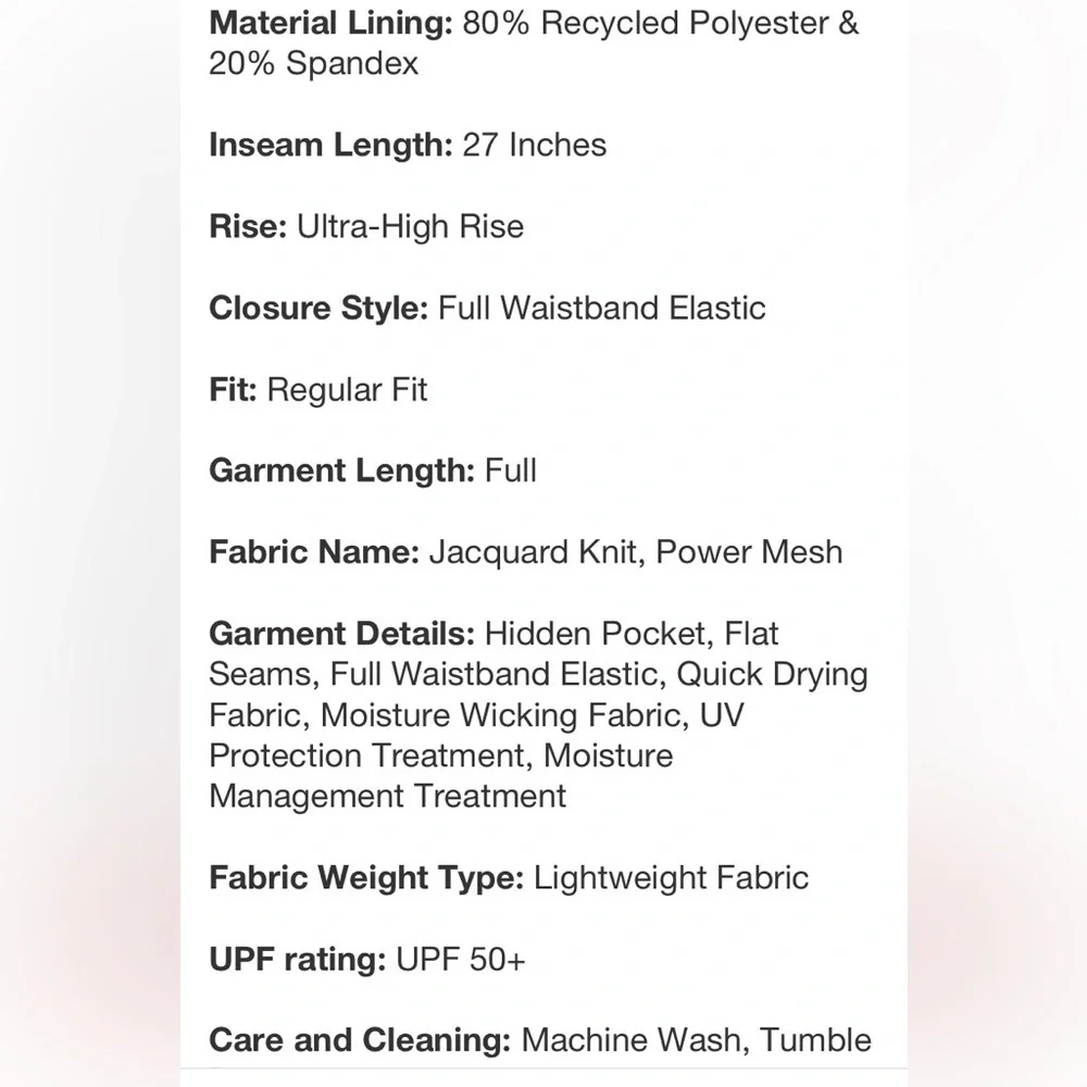 Women's Ultra High-Rise Rib Leggings - All in Motion™ blue new - Picture 6 of 6